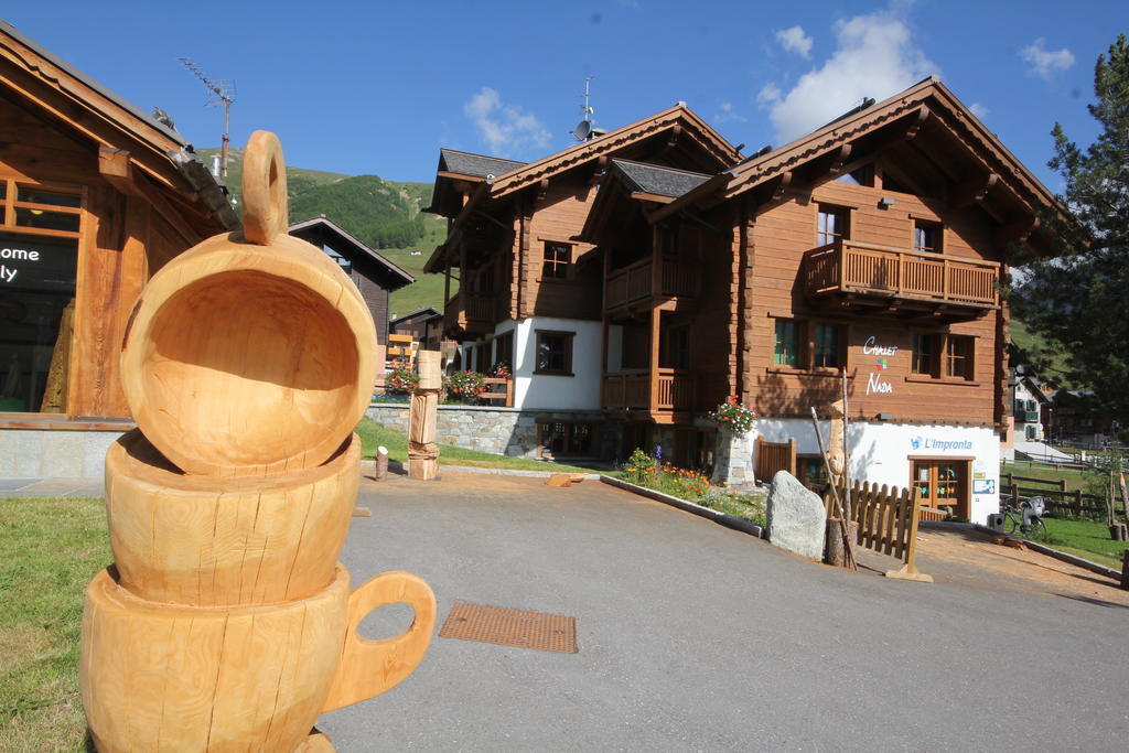 Chalet Nada Livigno Exteriör bild
